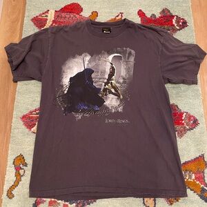 Vintage Lord of the Rings The Fellowship of the Ring 2001 Promo Graphic Shirt XL